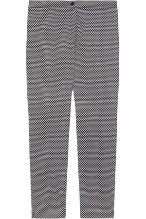 Elena Miro Bukser, Dame, Sort, L, Bomuld, Bomuldsblanding Slim Fit Bukser