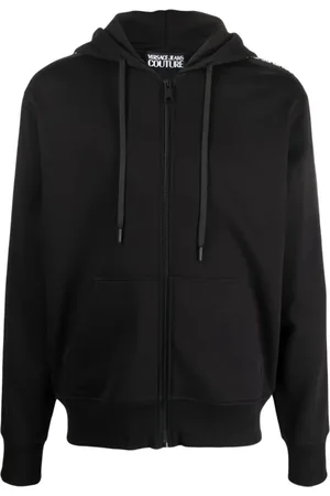 VERSACE Sweathshirts & Hoodies, Herre, Sort, XL, Bomuld, Sort Bomuld Sweatshirts Sweaters Hoodies