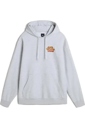 Vans Sweathshirts & Hoodies, Herre, Grå, XL, Bomuld, Klassisk Bouya hættetrøje