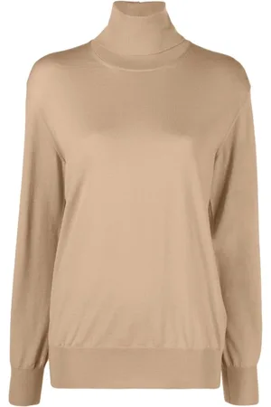 Jil Sander Strik, Dame, , S, Uld, Elegant Uld Sweater