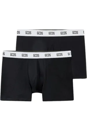 GCDS Undertøj, Herre, Sort, XS, Herre Essentials Boxer Briefs 2-Pack