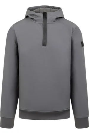 Cruyff Sweathshirts & Hoodies, Herre, Grå, XL, Bomuld, Herre Grå Hættetrøje Efterår/Vinter Kollektion