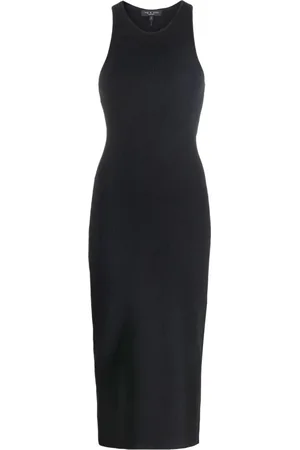 RAG&BONE Kjole, Dame, Sort, L, Nylon, Sort Maxi Kjole Casual Stil