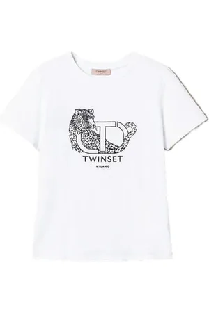 Twin-Set Top, Dame, Hvid, XS, Bomuld, Bomuld T-shirt