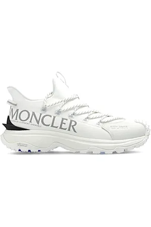 Moncler Sko, Dame, Hvid, 35 EU, Afslappede Sneakers til Hverdagsbrug