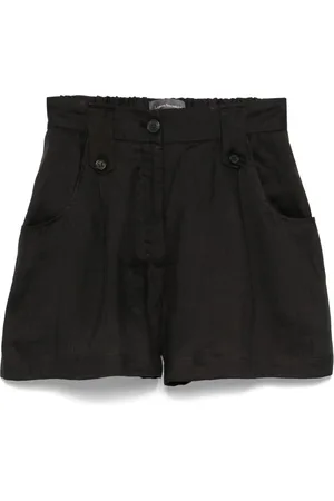 LORENA ANTONIAZZI Shorts, Dame, Sort, M, Uld, Casual Sort Bermuda Shorts