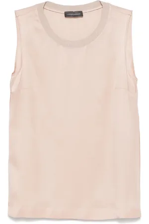 LORENA ANTONIAZZI Top, Dame, Lyserød, L, Tyl, Gemini Tank Top Casual Style
