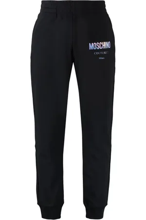 Moschino Bukser, Herre, Sort, XL, Logo Print Sweatpants
