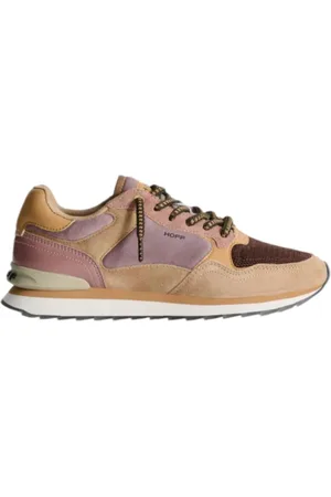 HOFF Sko, Dame, Flerfarvet, 36 EU, Moderne Lilla og Khaki Sneakers