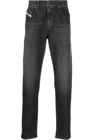 Diesel Jeans, Herre, Sort, W32, Bomuld, Sort Skinny Sweat Jeans
