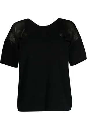 DKNY Bluser & Skjorter, Dame, Sort, XS, Bomuld, Sort Bomuld Afslappet Bluse