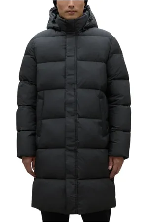 ECOALF Frakke, Herre, Sort, M, Uld, Innovativ Dope Dye Jakke