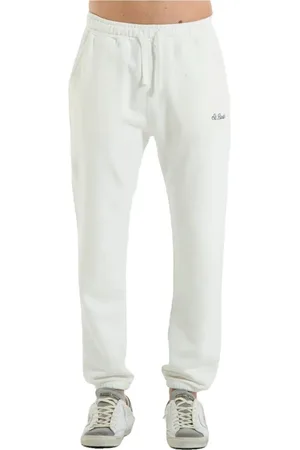 MC2 SAINT BARTH Bukser, Herre, Hvid, L, Bomuld, Bomuldsbukser med stil Bolt010