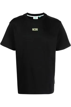 GCDS Top, Herre, Grøn, S, Bomuld, Grøn Bomuld Casual T-shirt