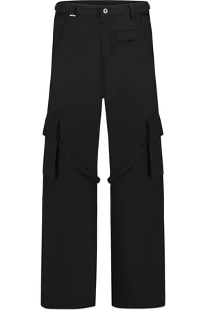 FLÂNEUR Bukser, Herre, Sort, S, Wide Bukser