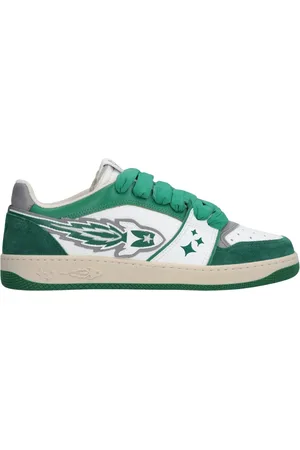 ENTERPRISE JAPAN Sko, Herre, Grøn, 37 EU, Læder, Grønne EJ EGG Rocket Sneakers