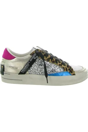 Crime london Sko, Dame, Flerfarvet, 39 EU, Glitter Sk8 Sko