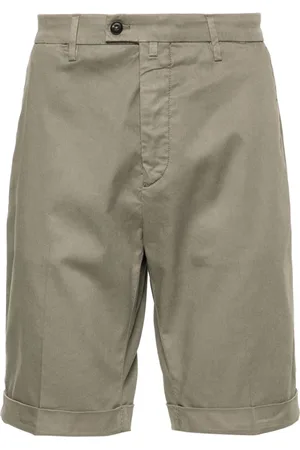 corneliani Shorts, Herre, Grøn, 3XL, Bomuld, Grønne Casual Bermuda Shorts