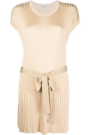 Sonia by Sonia Rykiel Kjole, Dame, Brun, XL, Bomuld, Casual Brun Top med Viskose & Bomuld