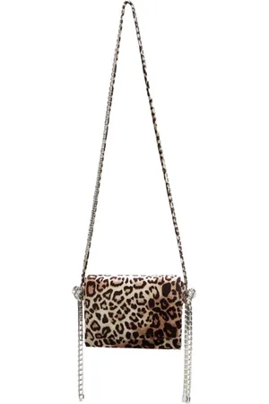 ALEXANDRE VAUTHIER Taske, Dame, Brun, ONE SIZE, Uld, Krystalrem Læder Skuldertaske