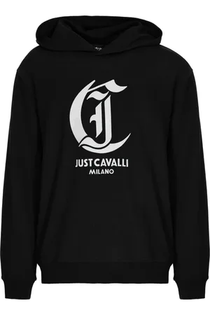 Roberto Cavalli Sweathshirts & Hoodies, Herre, Sort, 2XL, Trøjer