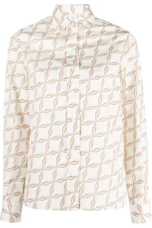 ELEVENTY Bluser & Skjorter, Dame, , S, Bomuld, Elegant Langærmet Skjorte