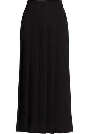 Ralph Lauren Nederdel, Dame, Sort, 2XS, Tyl, Plisseret Midi Nederdel