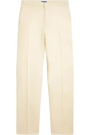 Ralph Lauren Bukser, Dame, , S, Linned, Linnedbukser Straight Fit