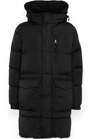 add Frakke, Herre, Sort, XL, Uld, Dunparka Jakke