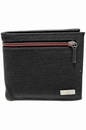 Gucci Pre-owned, Herre, Sort, ONE SIZE, Pre-owned Canvas punge