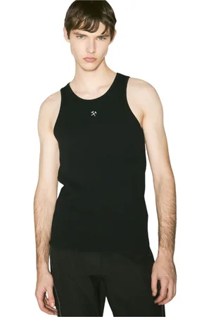 Kennel & Schmenger Top, Herre, Sort, M, Bomuld, Scoop Neck Logo Tank Top