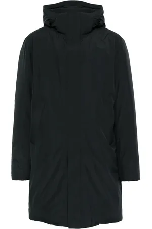 J Lindeberg Frakke, Herre, Sort, XL, Uld, Sort Dunparka Jakke