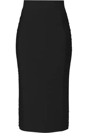 Hervé Léger Nederdel, Dame, Sort, XS, Pencil Skirts
