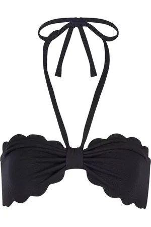 Marysia Badetøj, Dame, Sort, S, Sort Bikini Top med Chesapeake Stil
