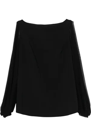 CHIARA BONI Top, Dame, Sort, S, Illusion Bluse til alle sæsoner