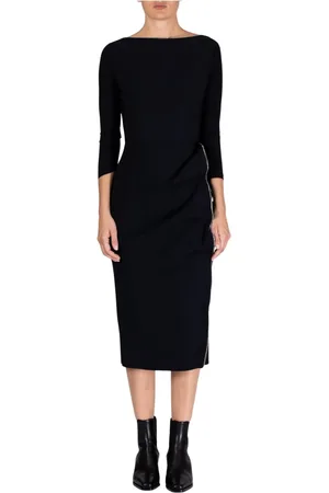 CHIARA BONI Kjole, Dame, Sort, 2XL, Stræk Jersey Kjole