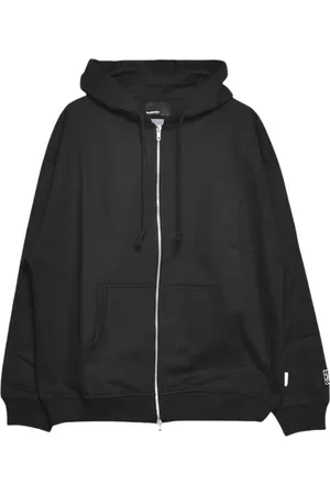 Rassvet Sweathshirts & Hoodies, Herre, Sort, XL, Bomuld, Zip Hoodie med Frontlomme og Logo Detalje