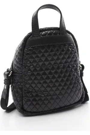 Moncler Pre-owned, Dame, Sort, ONE SIZE, Pre-owned Canvas crossbody-tasker