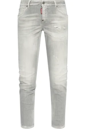 Dsquared2 Jeans, Dame, Grå, 2XS, Bomuld, Jeans Jennifer