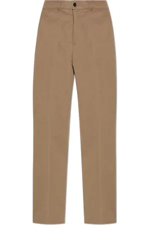 Burberry Bukser, Herre, Brun, 2XL, Bomuld, Bukser med logo