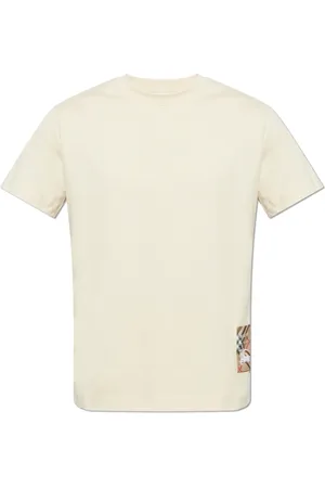 Burberry Top, Herre, , S, Bomuld, T-shirt med logo