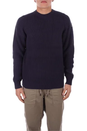 sunseeker Strik, Herre, Blå, M, Bomuld, Logo Sweater Regular Fit Cotton Acrylic