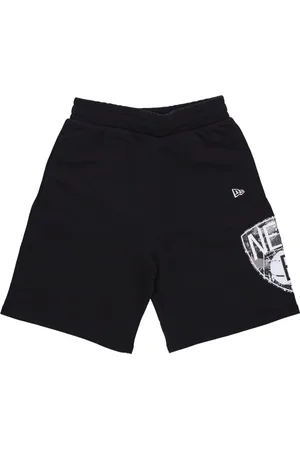 New Era Shorts, Herre, Sort, S, Bomuld, NBA Team Logo Tracksuit Shorts