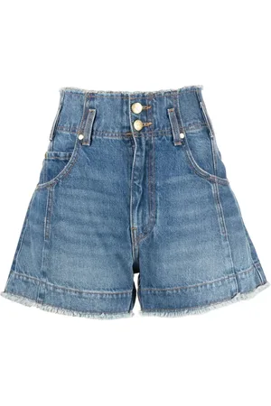 ULLA JOHNSON Shorts, Dame, Blå, W24, Bomuld, Blå Bomuldscasual Shorts