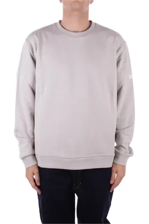 GCDS Sweathshirts & Hoodies, Herre, Grå, L, Bomuld, Grå Logo Sweater Unisex Bomuld