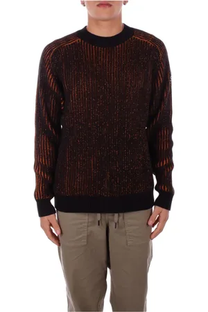 sunseeker Strik, Herre, Sort, L, Bomuld, Sort Logo Sweater Regular Fit