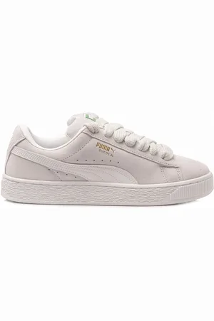 PUMA Sko, Dame, Hvid, 36 EU, Uld, Hvide Sneakers til et stilfuldt look