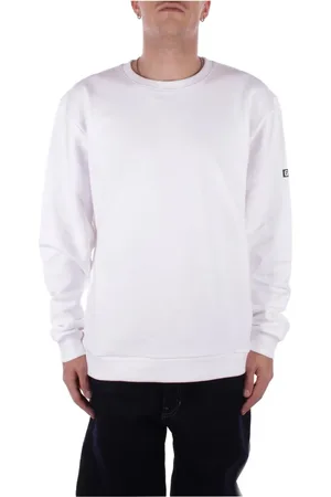 GCDS Sweathshirts & Hoodies, Herre, Hvid, XL, Bomuld, Logo Side Sweater