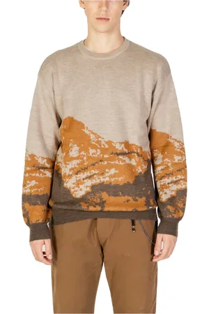 GIANNI LUPO Strik, Herre, , 2XL, Uld, Print Strikvarer, Efterår/Vinter Stil