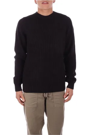 sunseeker Strik, Herre, Sort, 2XL, Bomuld, Sort højhalset sweater